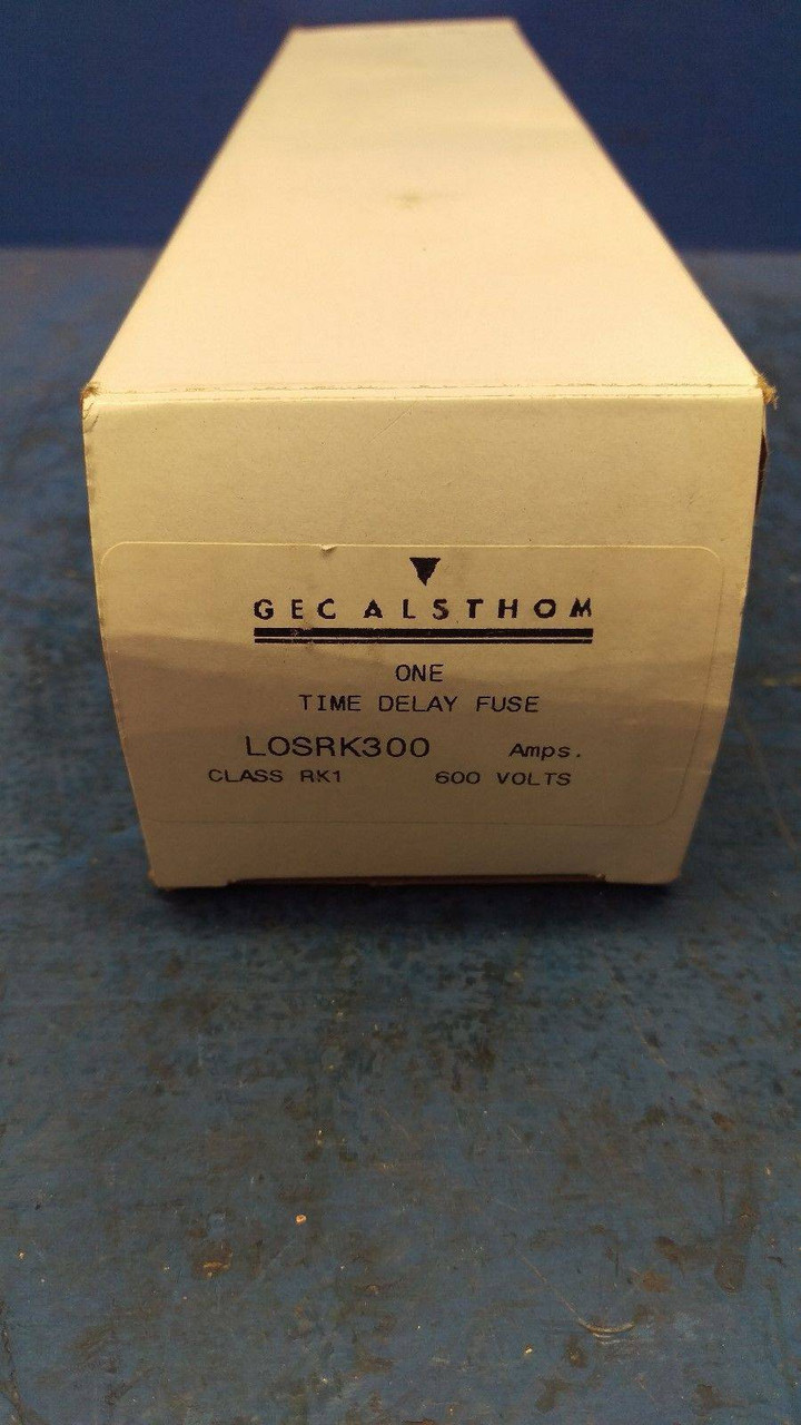 GEC Alsthom LOSRK300 300 Amp 600V Time Delay Fuse NIB (MM0597-10)