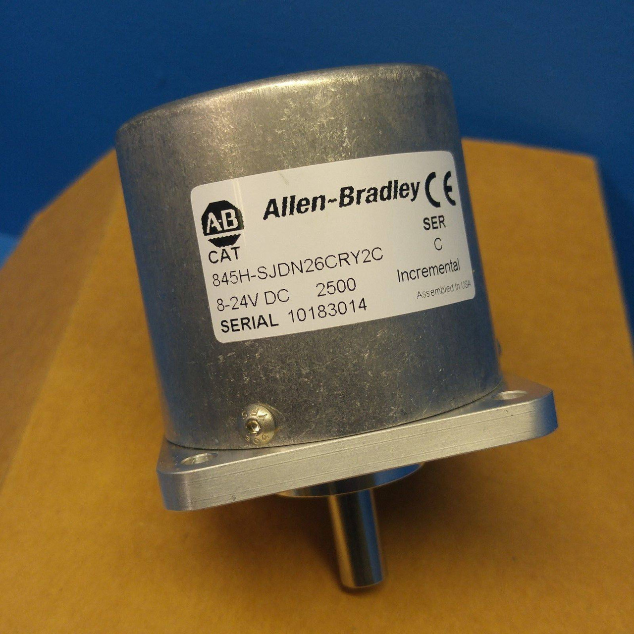 New Allen Bradley 845H-SJDN26CRY2C Encoder Ser B 8-24VDC 2500 PPR Increment NIB (MM0239-2)