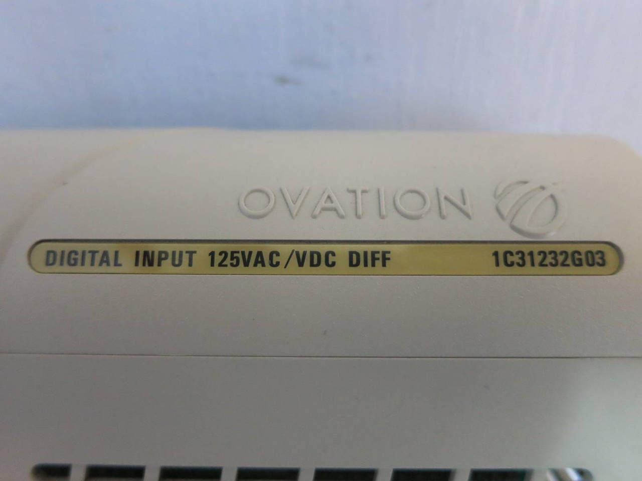 Ovation Digital Input 125VAC/VDC Diff Module 1C31232G03 PLC Westinghouse Emerson (PM2087-6)