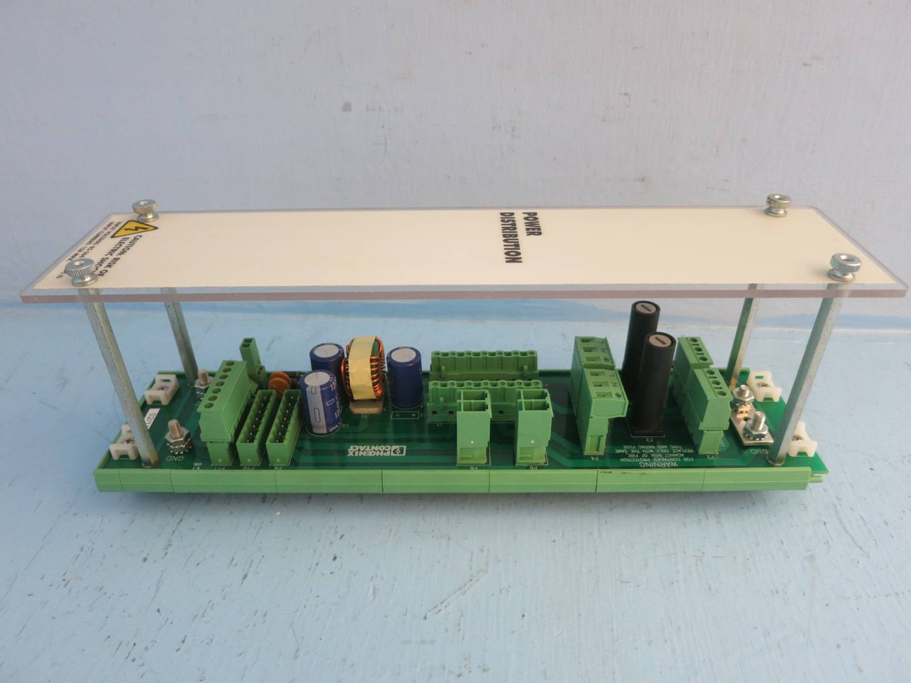 Ovation / Phoenix Contact Power Distribution 1X00102H01 / 5603889 PLC Panel (PM2094-4)