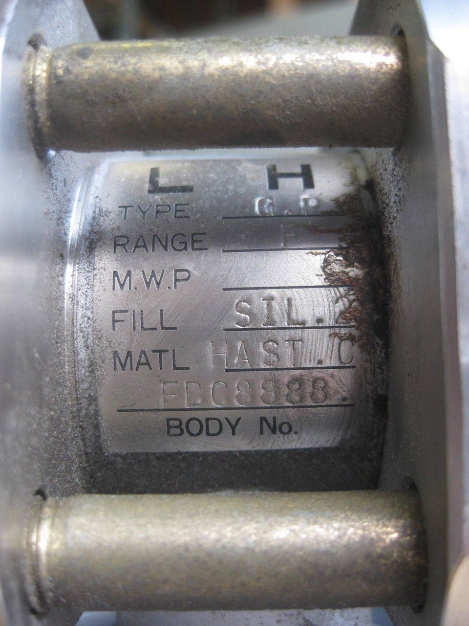 ITT Barton FHGG Flow Control 1200 PSI  4-20 mA DC 11-45 VDC (EBI2609-4)