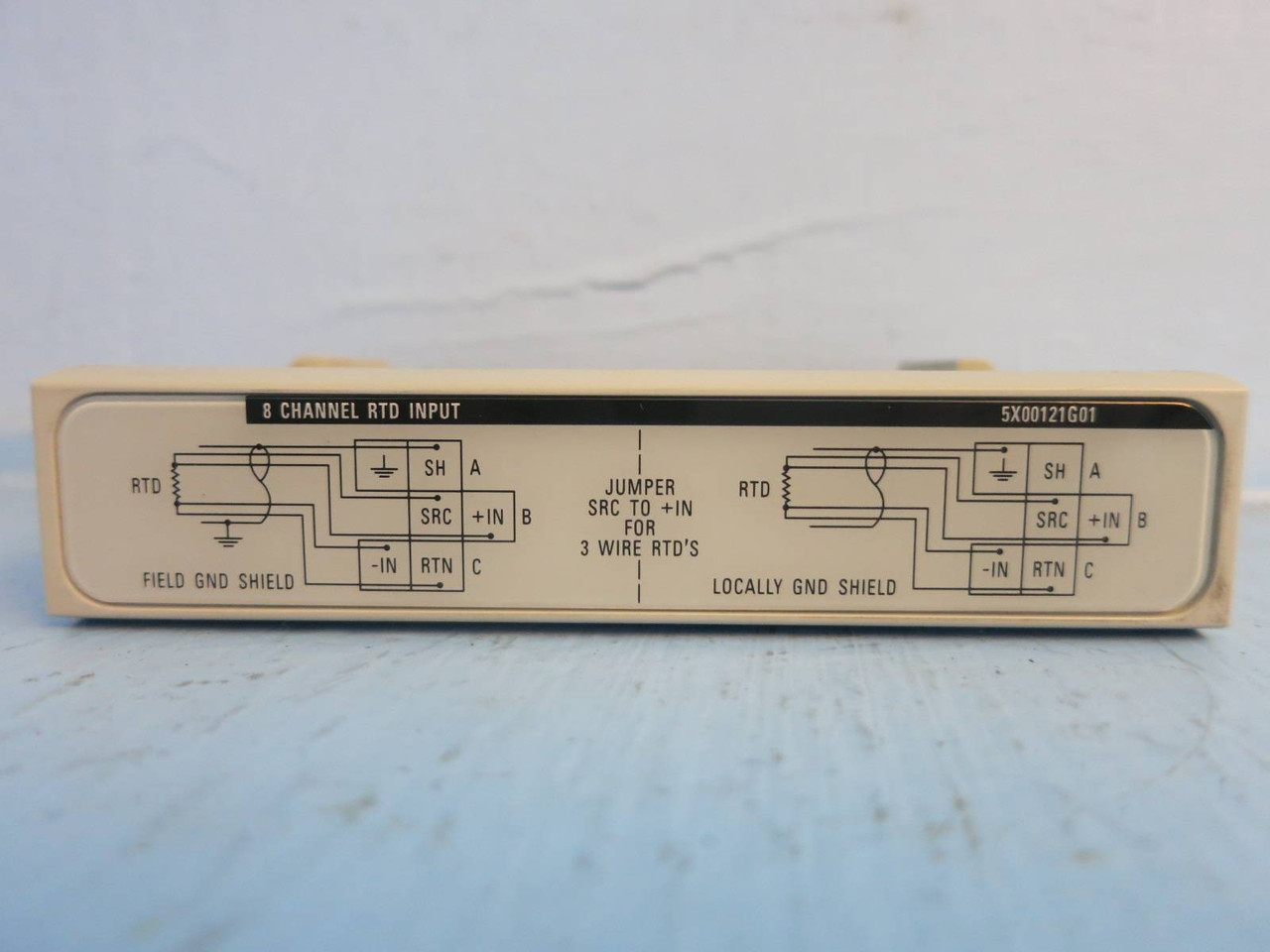 Ovation 8 Channel RTD Input 5X00121G01 PLC Westinghouse Emerson 5X00121GO1 Rv 05 (PM2105-2)