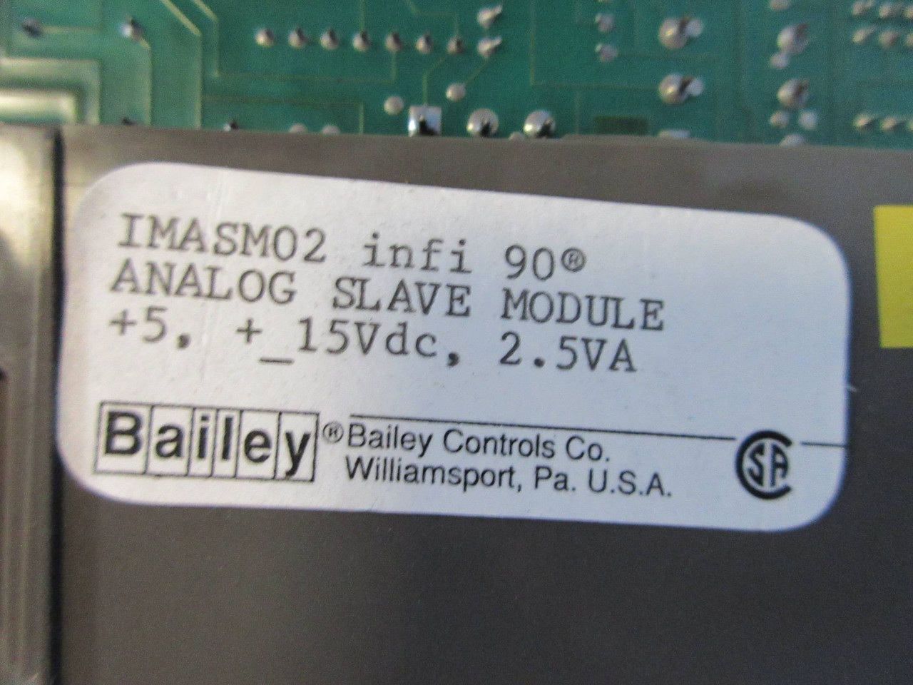 Bailey IMASM02 infi-90 Analog Slave Module Assy 6634744K1 ABB Symphony PLC Board (TK2279-3)