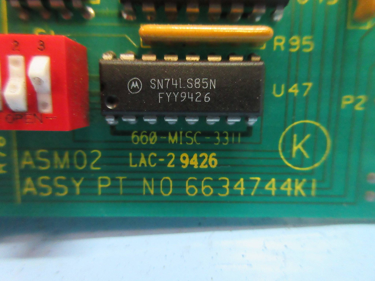 Bailey IMASM02 infi-90 Analog Slave Module Assy 6634744K1 ABB Symphony PLC Board (TK2279-3)