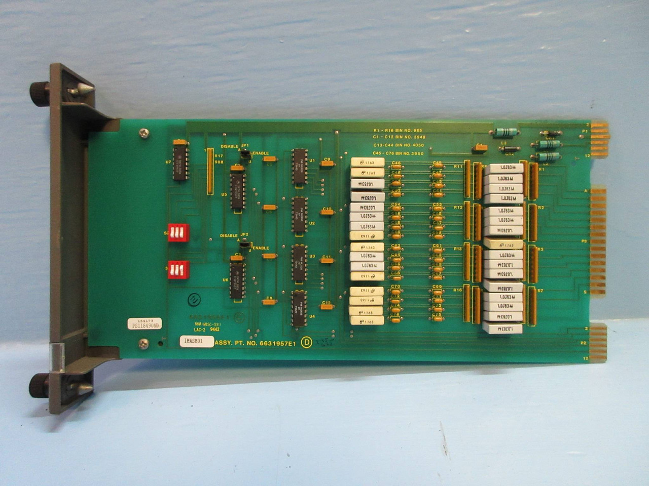 Bailey IMASM01 infi-90 Analog Slave Module Assy 6631957E1 ABB Symphony PLC Board (TK2278-2)