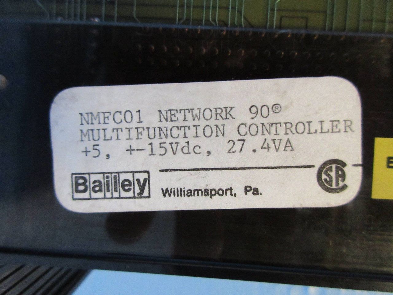 Bailey NMFC01 Network 90 Multifunction Controller Module ABB Symphony 6636780A1H (TK2321-7)