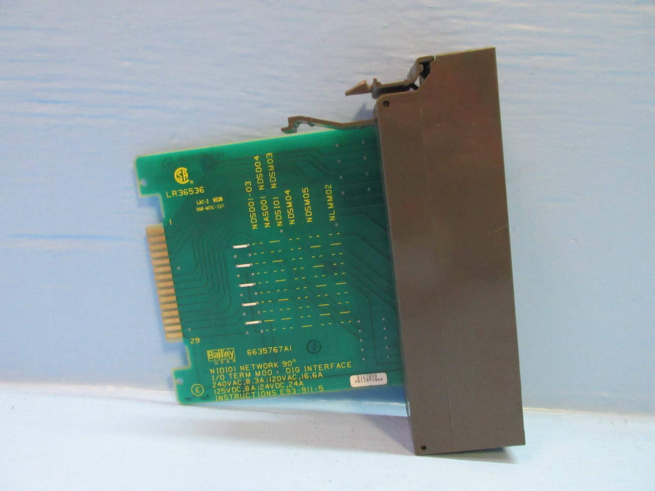 Bailey NIDI01 Network 90 I/O Term Digital Interface Module 6635767A1 ABB infi-90 (TK2334-27)