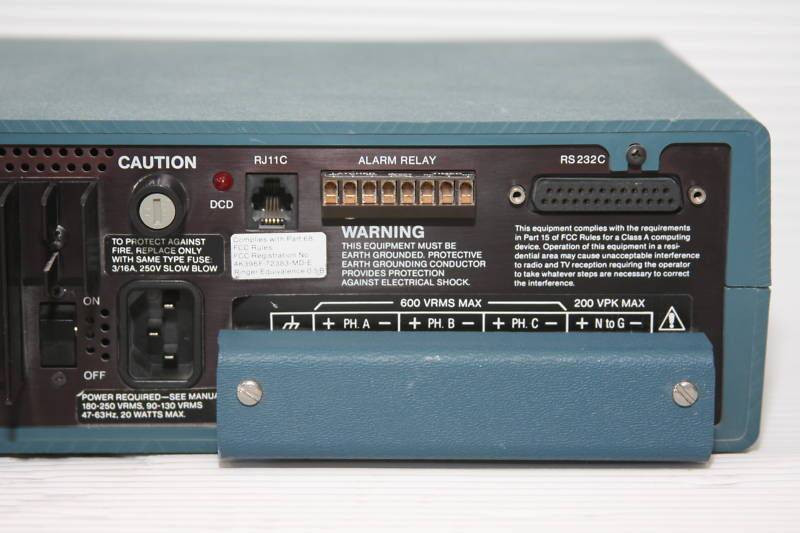 Dranetz 710-RMU-3H Remote Moniter Unit  710RMU3H (EBI1194-2)