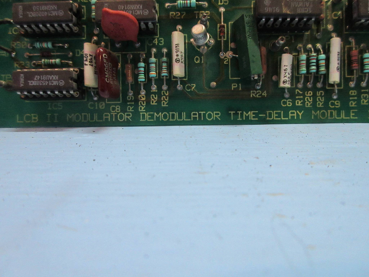 ABB MD LCB II Modulator Demodulator Time-Delay Module Assy 1609C38G01 PLC Board (TK2388-1)