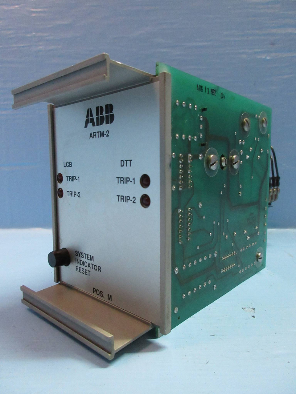 Image of ABB ARTM-2 Trip Device Module Assy 1609C44G-02 PLC w/ 1581C27G-01 Card