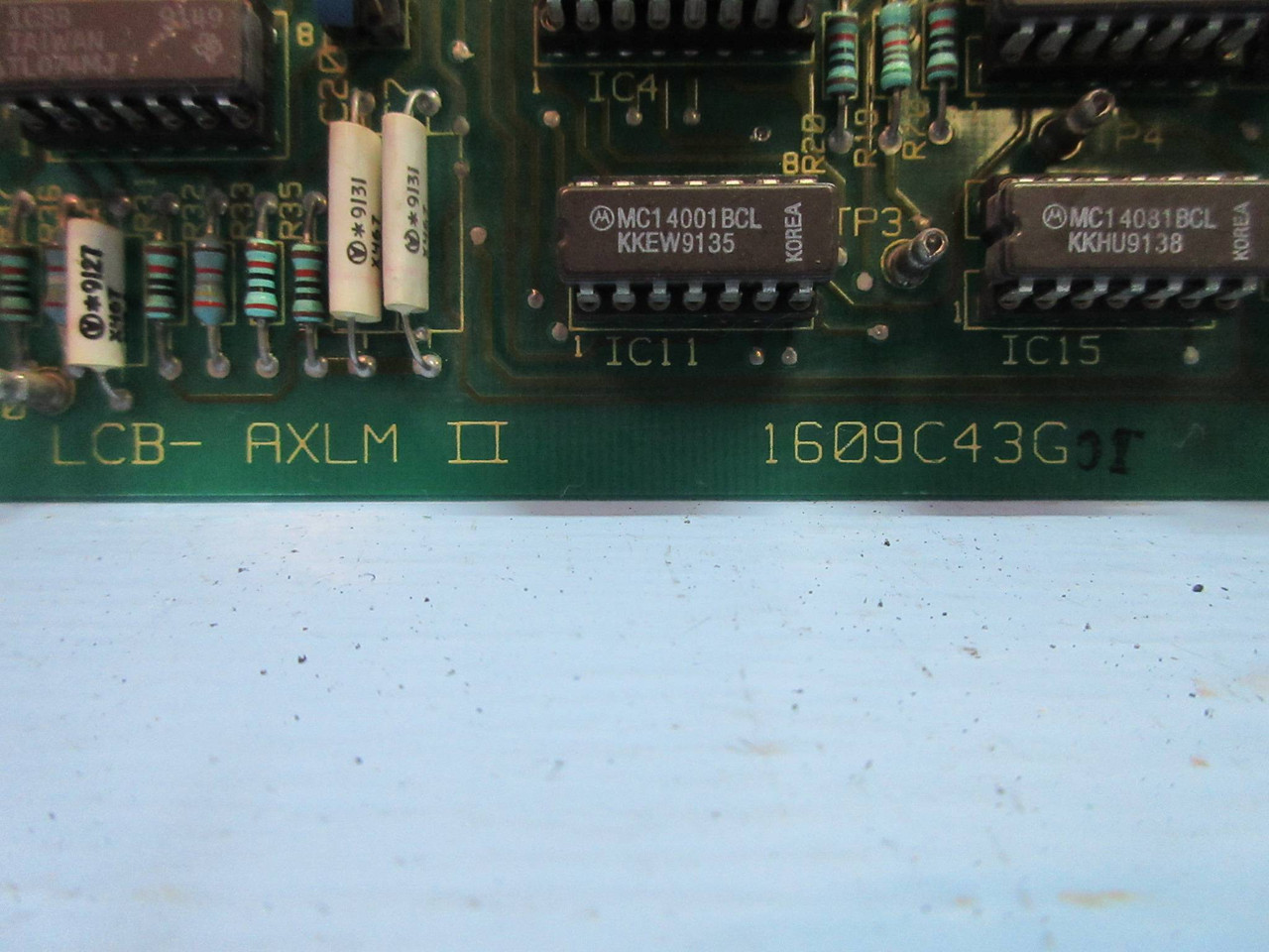 ABB LCB AXLM II Module Assy 1609C43G-01 PLC Board (TK2391-1)