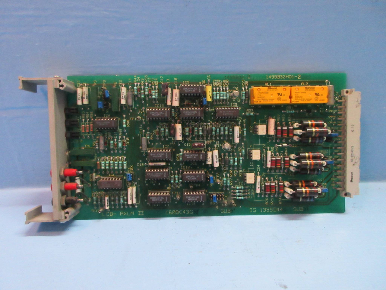 ABB LCB AXLM II Module Assy 1609C43G-01 PLC Board (TK2391-1)
