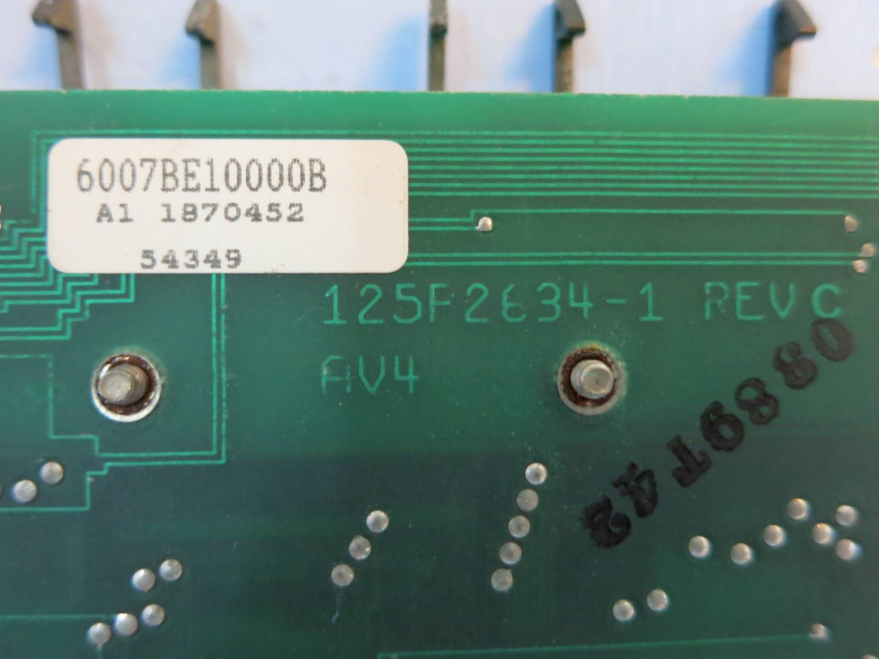 Taylor / ABB 6007BE10000B Circuit Board PLC Module Card 125P2634-1 Instrument (PM2141-1)