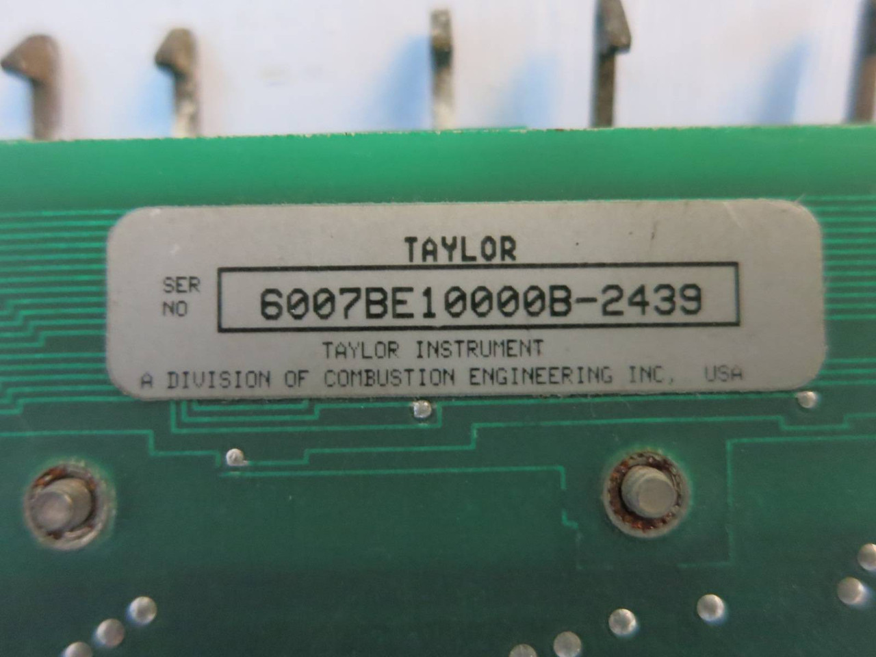 Taylor / ABB 6007BE10000B Circuit Board PLC Module Card 125P2634-1 Instrument (PM2141-1)