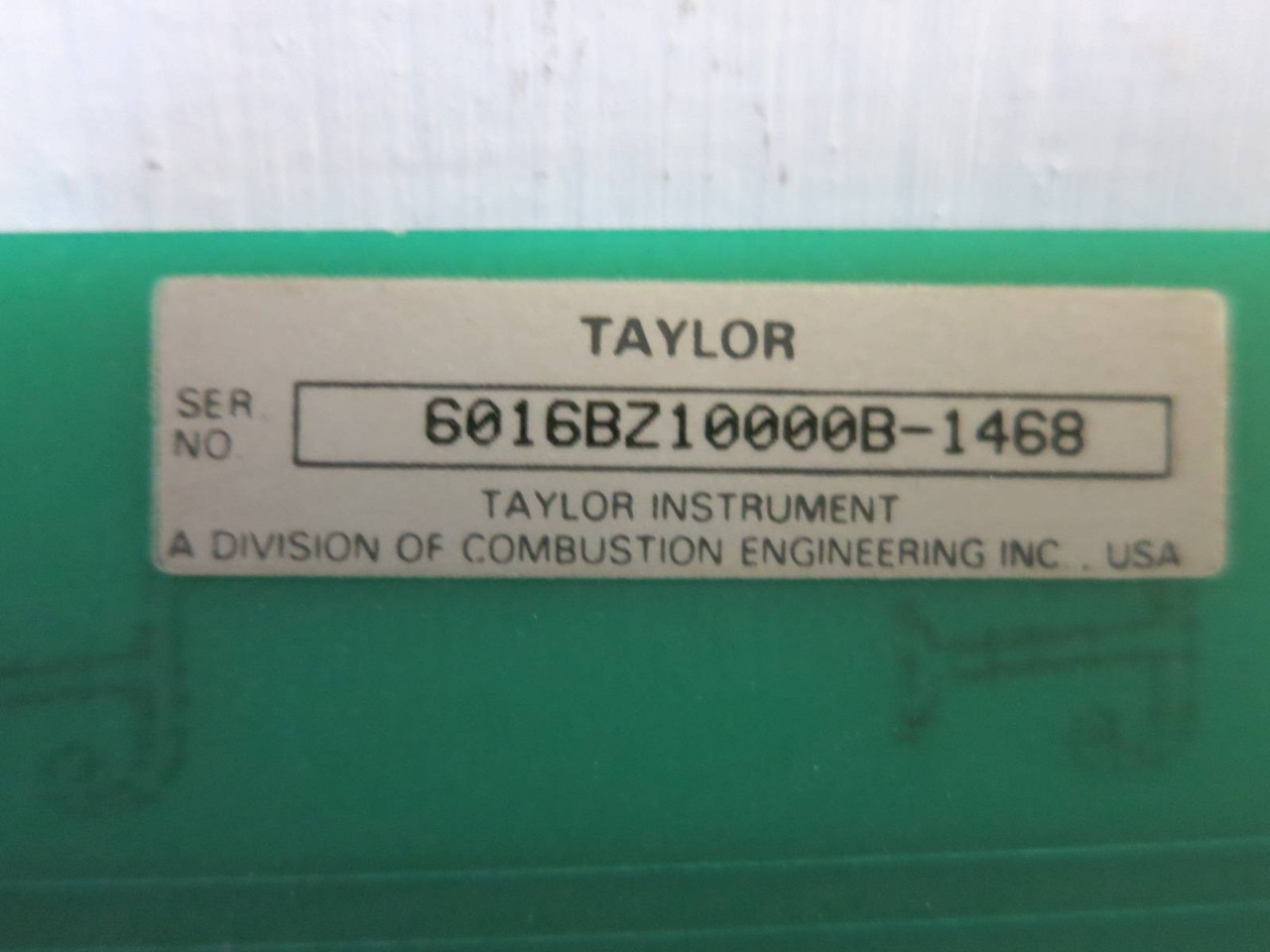 Taylor / ABB 6016BZ10000B Circuit Board PLC Module Card (PM2137-1)