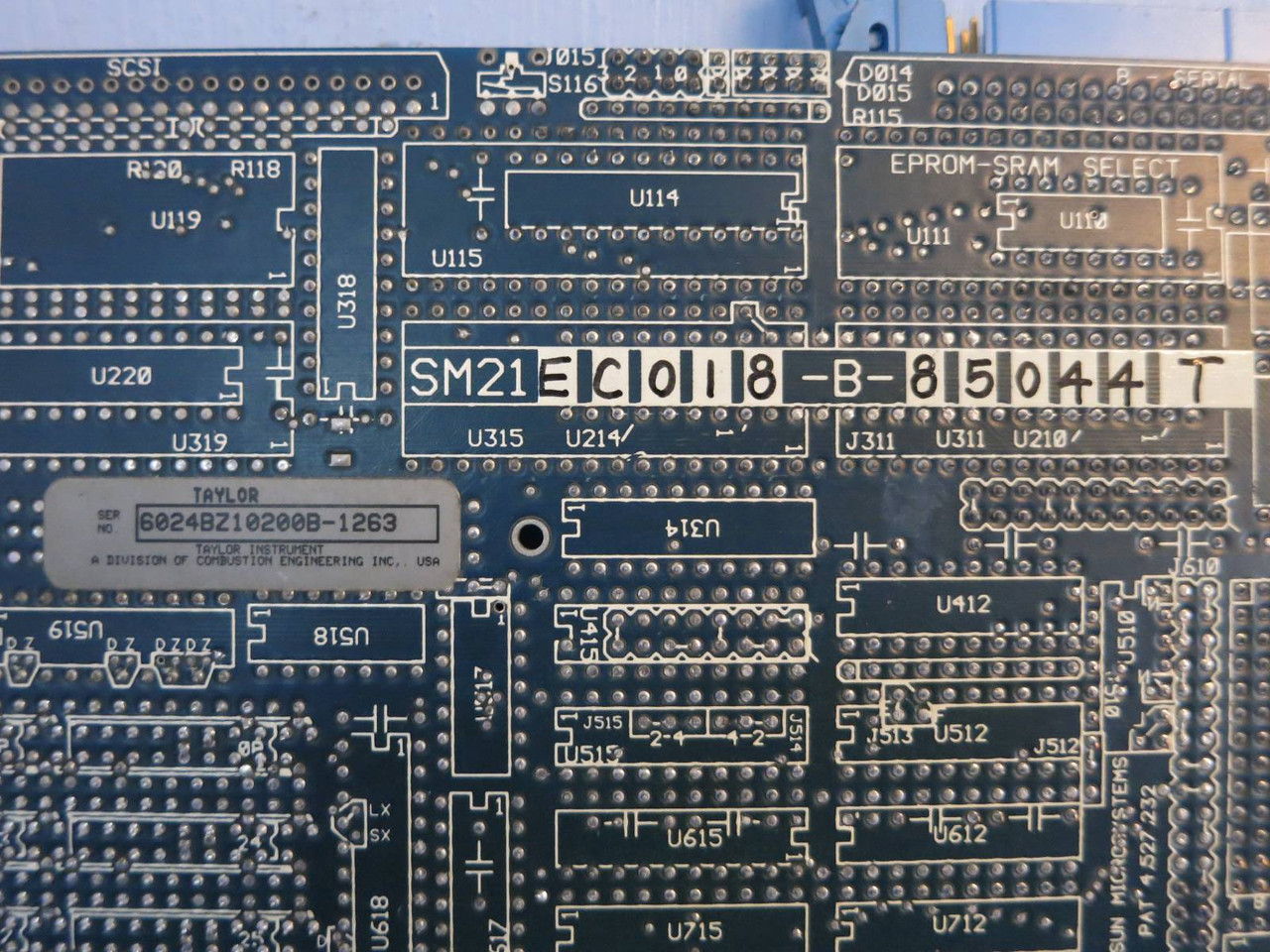 Taylor / Synergy 6024BZ10200B Circuit Board PLC Module SM21EC018-B-85044T ABB (PM2142-1)