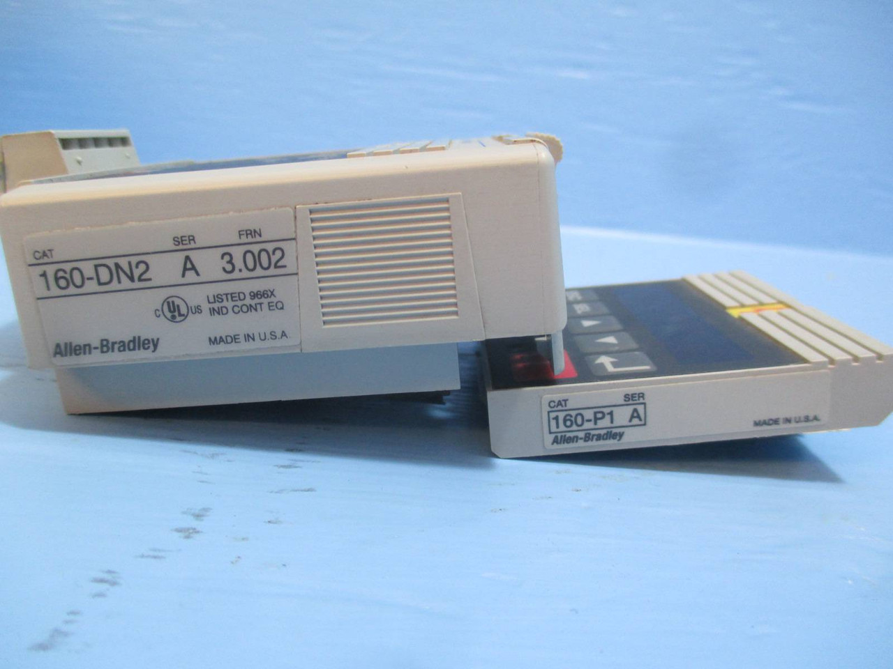 Allen Bradley 160-BA02NPS1 Series C Speed Controller Drive Preset Speed .75 HP (DW0057-3)