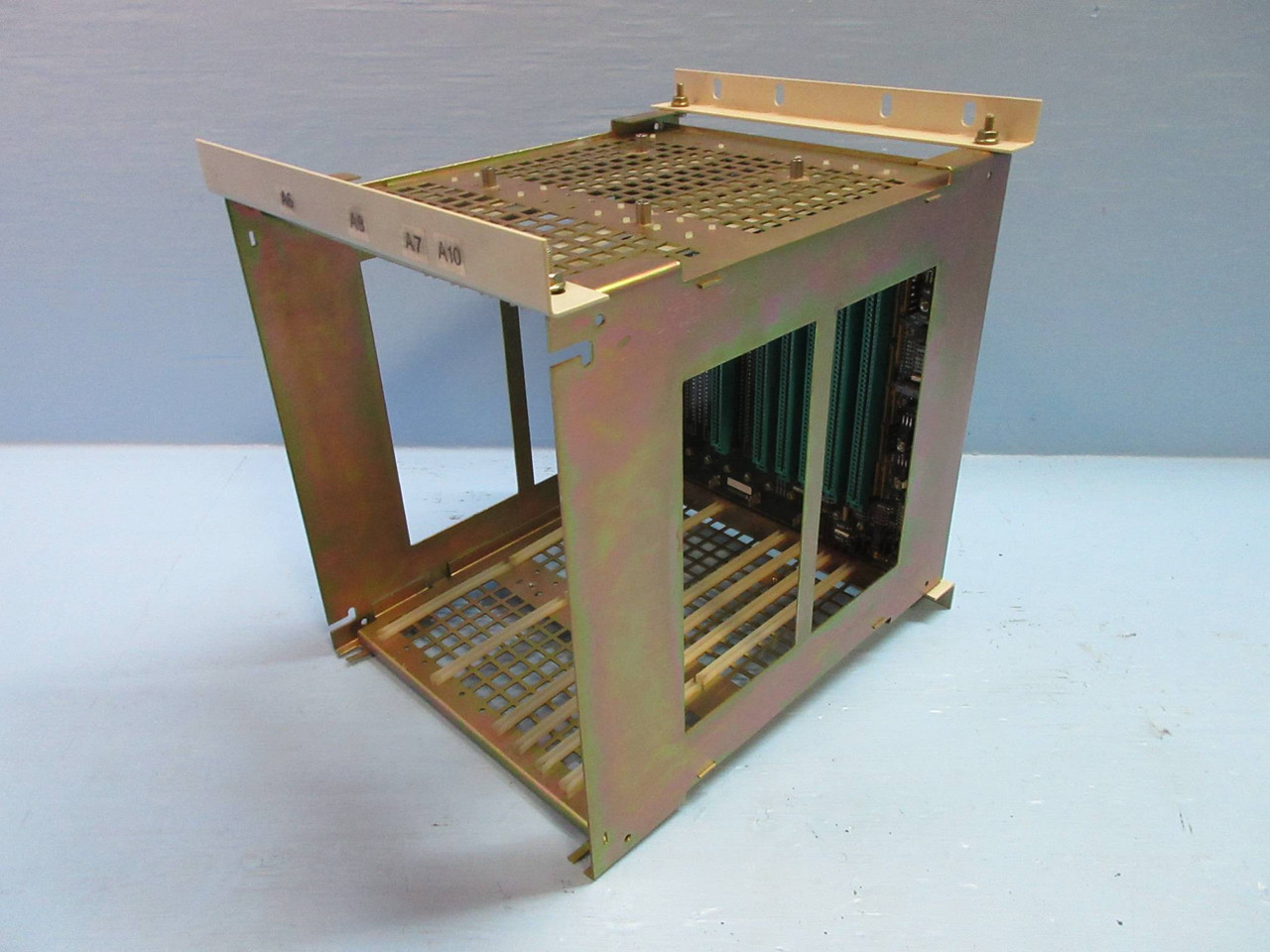 Exide Electronics 157305061 7-Slot PLC Chassis Rack 118-302-583 A Mother Board (TK2416-1)