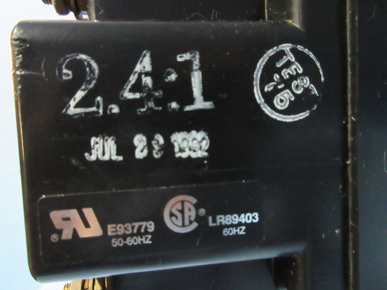 Instrument Transformers Cat 460-288 Type 460 Ratio 2.4:1 Potential Transformer (TK2426-3)