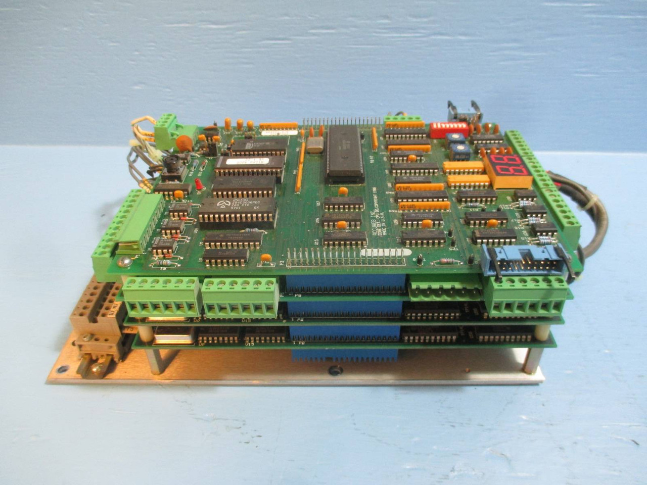 AccuWeb Edge Detector CPU 8000 8102-03 6017-01 6105 Circuit Board Stack Micro 4 (DW0062-1)