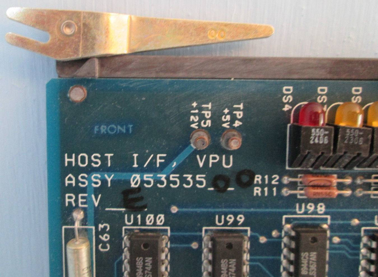 Measurex 05353500 Rev E Host I/F VPU Module PLC 04353500 053535-00 Honeywell (EBI2735-1)