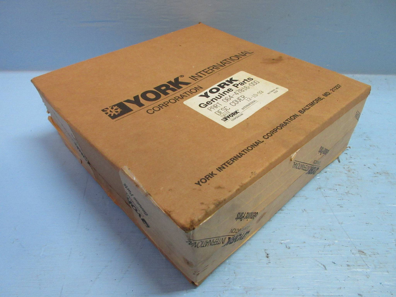 Image of New York International Genuine Parts 064-47816-000 Cover Shaft Seal NIB