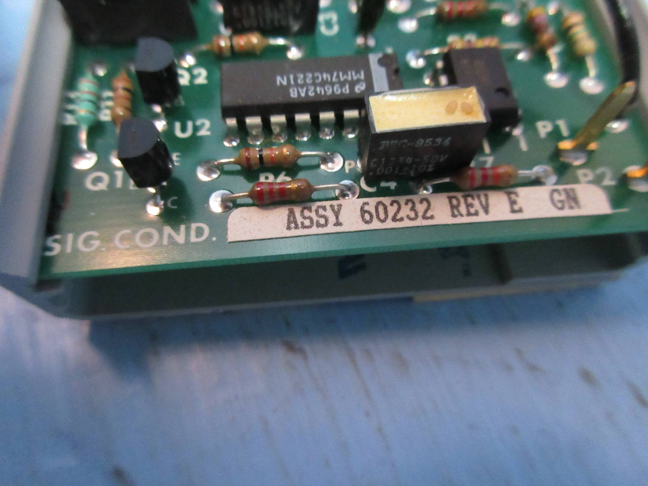 NWE Fincor IMO Digital Pulse Gen 60131 Rev A & Signal Conditioner 60132 (TK2471-5)