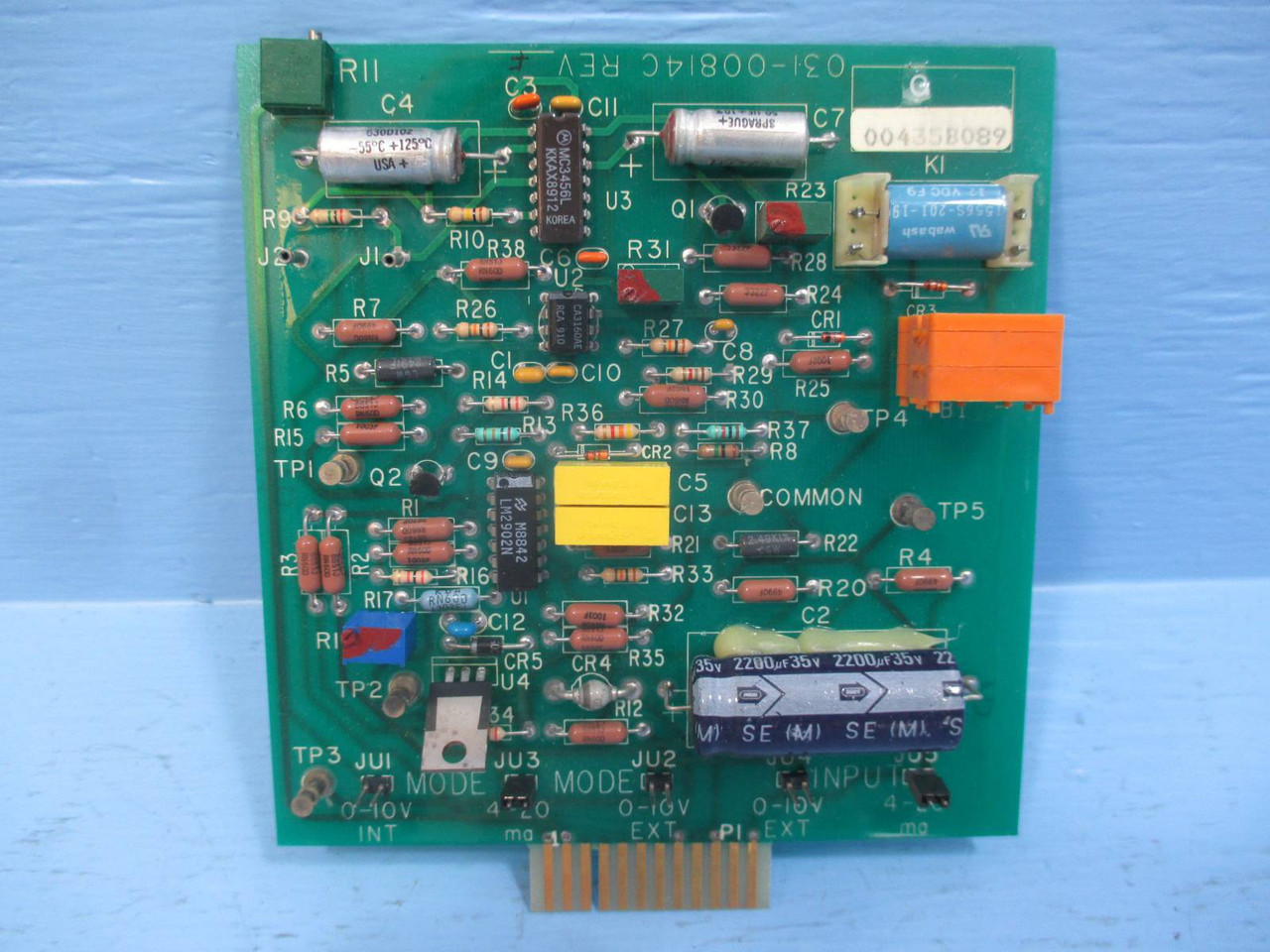 York 031-00814C Rev F Starter Card Circuit Board Chiller VSD PLC (DW0092-2)