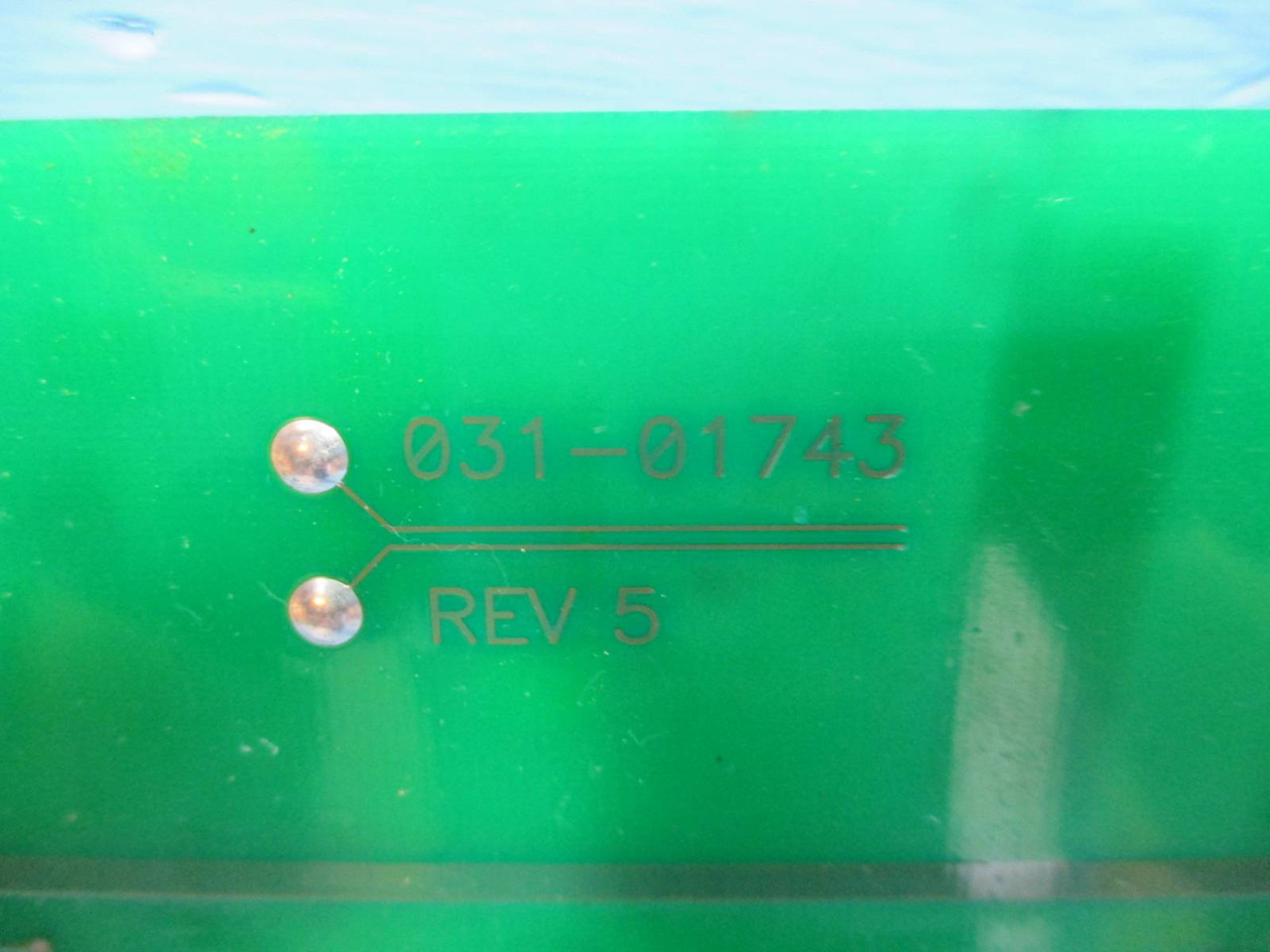 York 031-01743-001 Rev B Chiller Input / Output Control Board (DW0094-2)