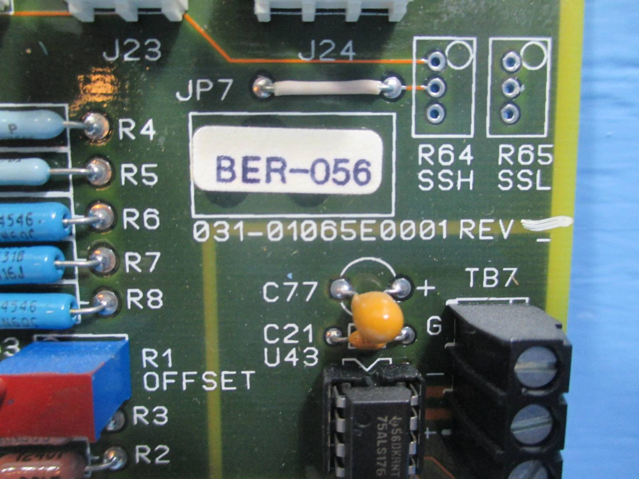 York 031-01065E0001 Chiller Card Control Module Circuit Board PLC 031-01065 (DW0129-1)