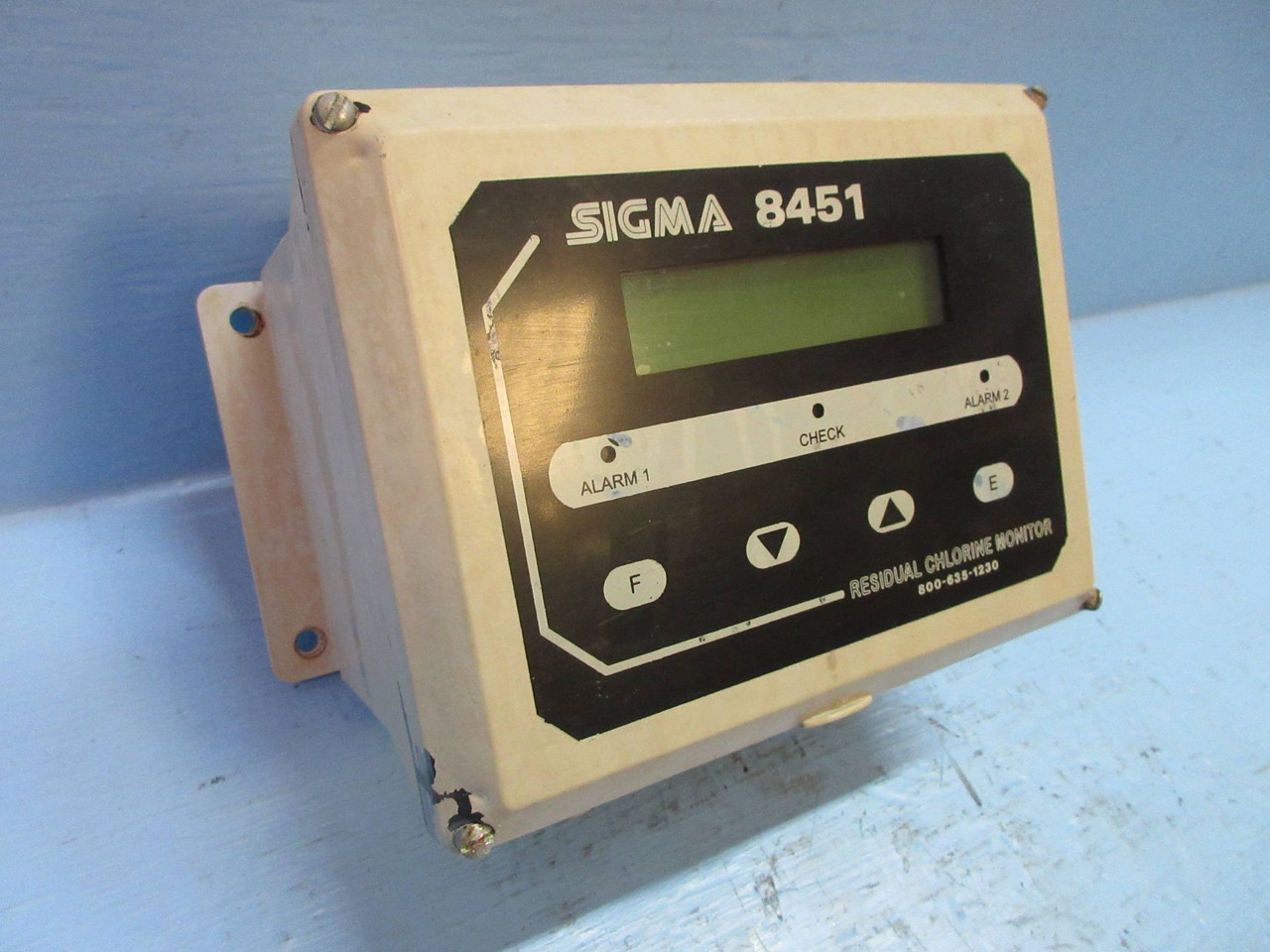 Sigma 8451 Residual Chlorine Monitor Operator Interface Touch Pad (TK2504-1)