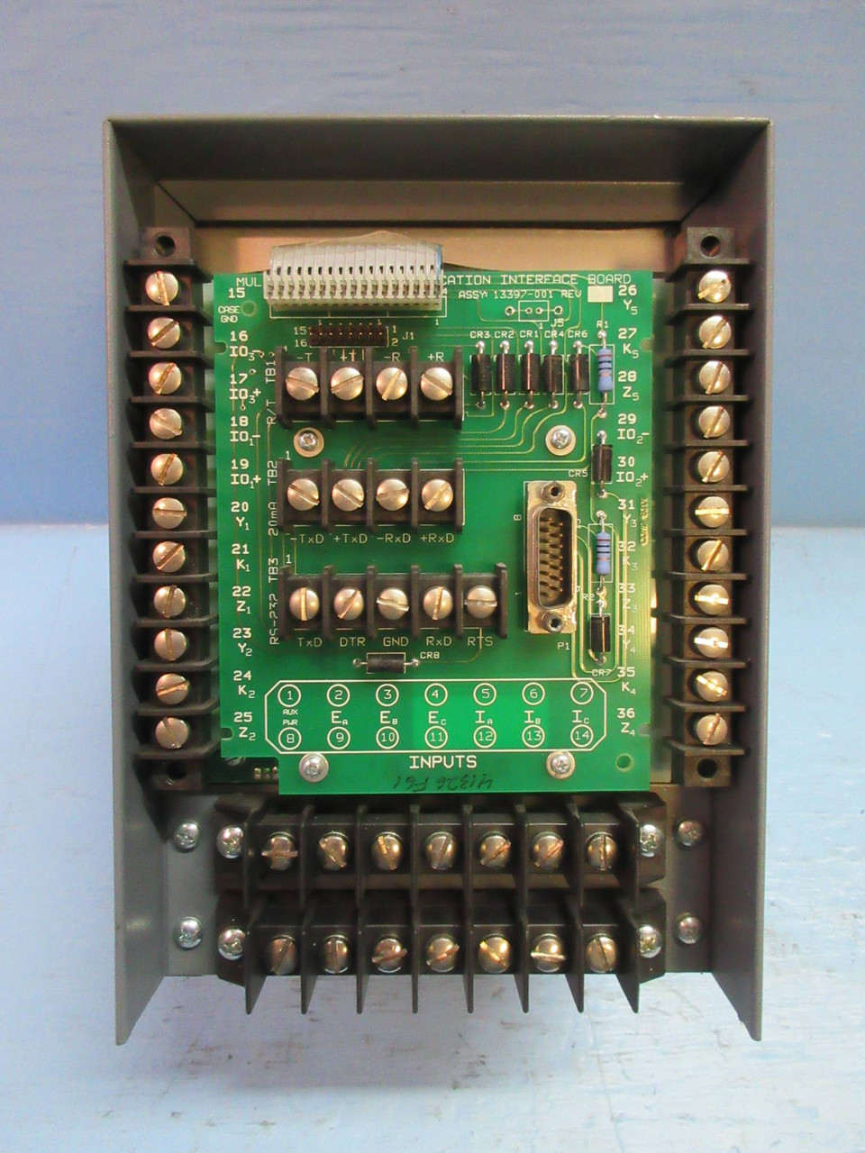 Scientific Columbus J1-312P-J JEM-1 Electronic Watthour / Varhour Meter w/ EXJ (TK2517-2)
