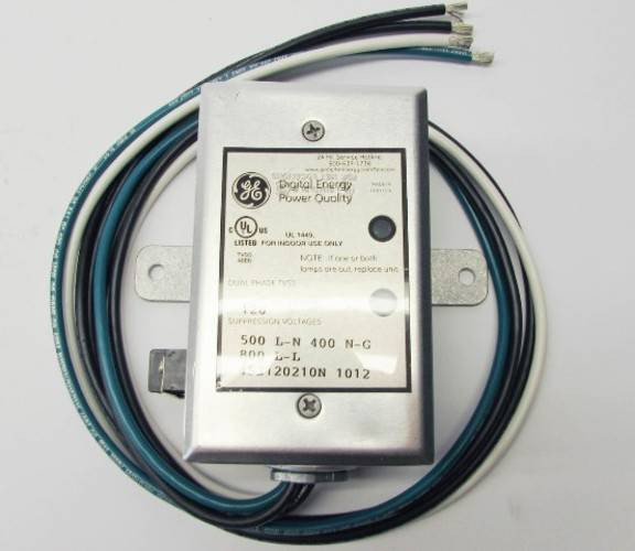 Image of NEW GE 452120210N 120V Transient Voltage Surge Suppressor Dual Phase TVSS SPD