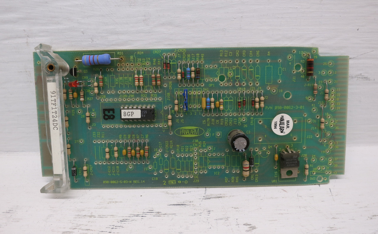 Panalarm 91TF1T24DC Lock in Sequencer Circuit Board PLC 090-0062-5-03-N (TK1995-23)