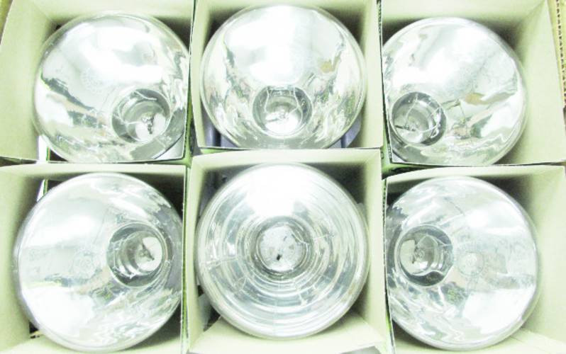 NEW GE Lighting 250R40/1 Lot of 6 Heat Lamp Light Bulbs 250W/R40/1 (BOX OF 6) (YY1496-47)