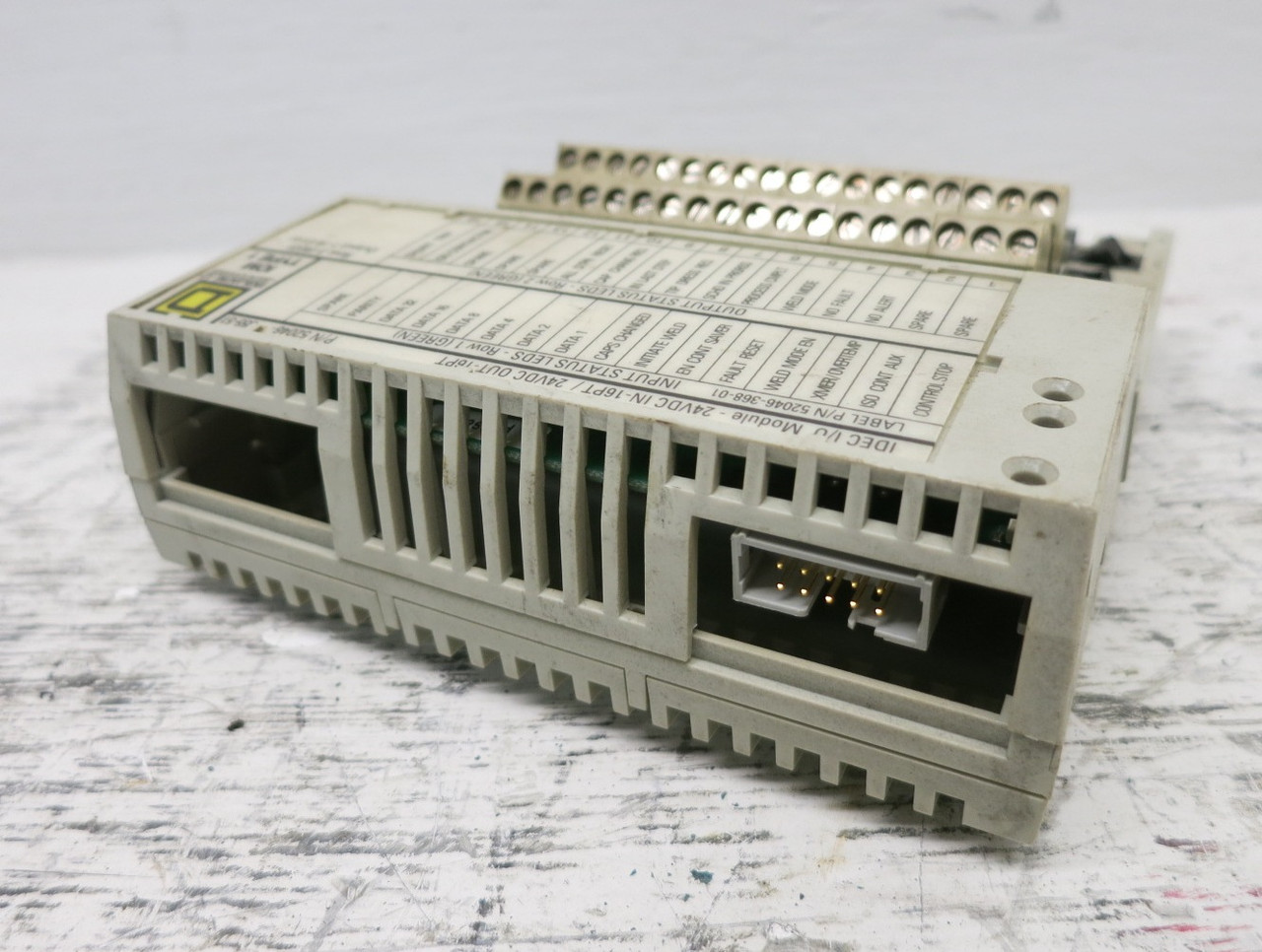 Square D 170ADM35010 TSX Momentum PLC Base 52046-355-51 IDEC I/O Module IOM (EBI3009-18)