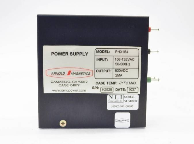 Arnold Magnetics PHX154 120VDC AC/DC Power Supply Input 800VAC Output (YY2917-5)
