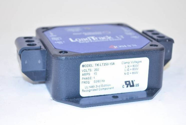 New LoadTrack Joslyn TK-LT250-15A 250V 120-260VAC Surge Protector 3 Wire NIB (YY3734-10)