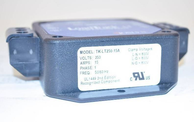 New LoadTrack Joslyn TK-LT250-15A 250V 120-260VAC Surge Protector 3 Wire NIB (YY3734-10)