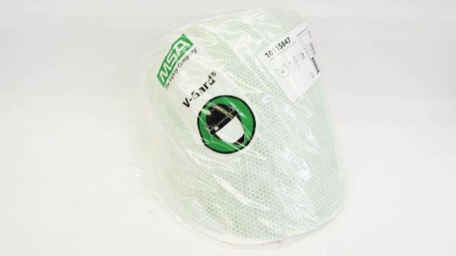 Image of New MSA 10115847 V-Gard PC Arc MED x EXT x XTHK Protection Visors STD 17.0"