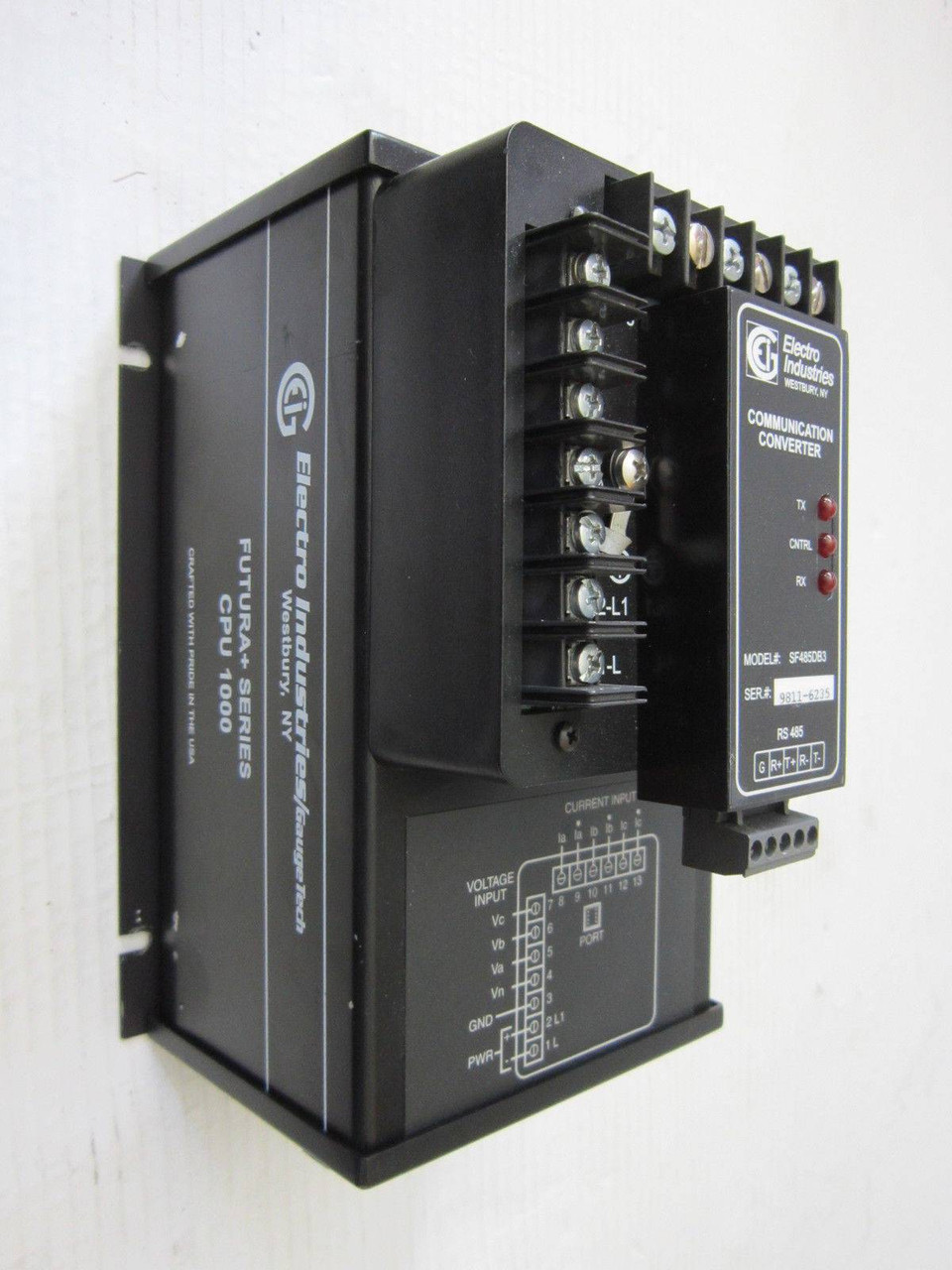 Electro Industries/Gauge Tech Power Transducer CPU1000 FDSP3 SF485DB3 converter (EBI1235-41)