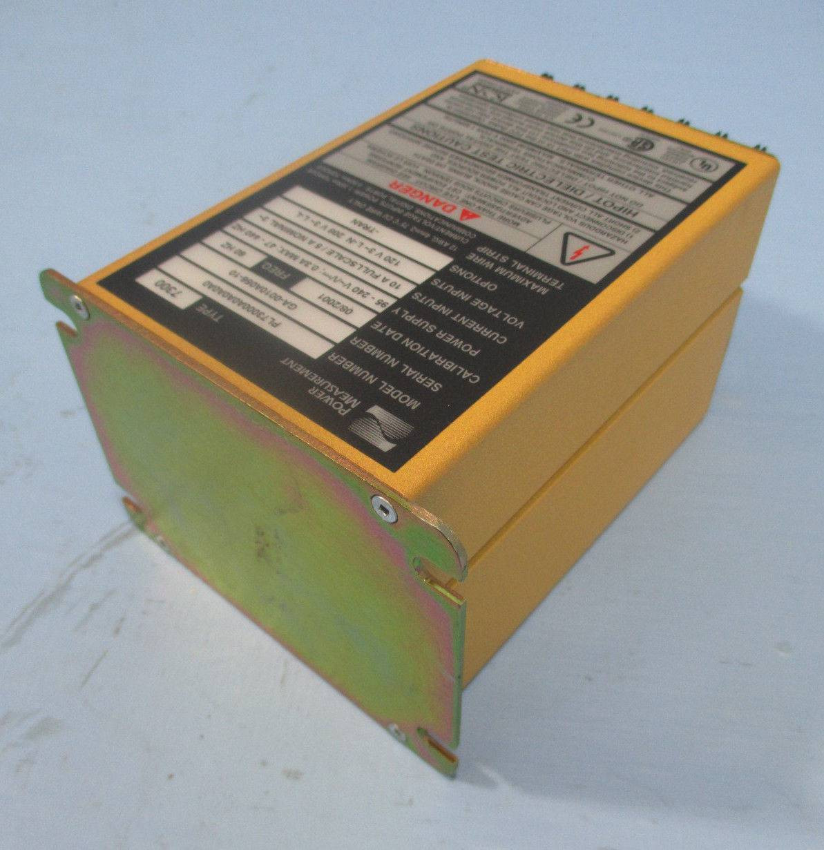 Power Measurement Ion Type 7300 PL7300A0A0A0A0 Operator Interface 60 Hz (EBI3291-2)