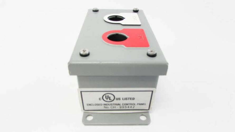 SCE SCE-2PBI Horizontal Start/Stop Push Button Enclosure 5.75"x 3.25" x 3" (YY0899-6)