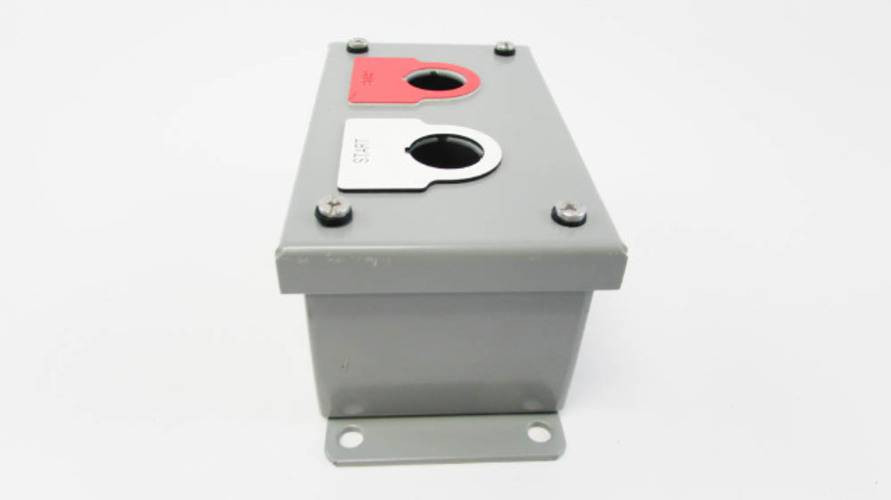 SCE SCE-2PBI Horizontal Start/Stop Push Button Enclosure 5.75"x 3.25" x 3" (YY0899-6)