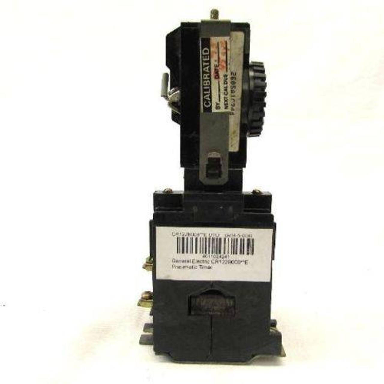 GE CR122B000 Pneumatic Timer .5-1A 120V Coil 120V 1A .2-60 Sec. NEMA A6 (YY2994-1)