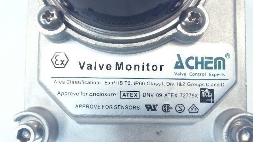 New ACHEM ALS600M2 125/250VDC 15A Stainless Steel Exd Valve Monitor NIB (YY3505-2)