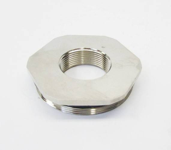 Image of Lot of 10 New Hummel AG RM-6332-BR Nickel Plated Brass Thread Reducer NNB