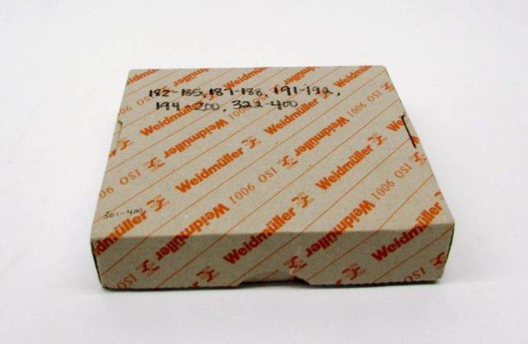Lot of 99 New Weidmuller 29432 27A 300V 22-AWG Terminal Block NIB (YY0675-1)