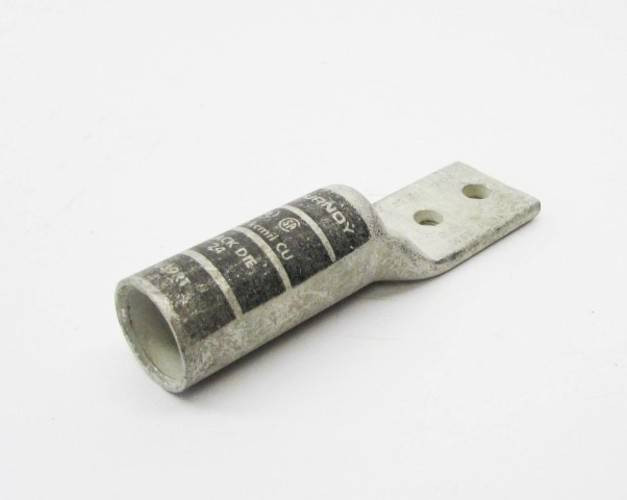 Lot of 6 Burndy U39RT Black Die Compression Connector DI 0.391 In (YY0062-6)