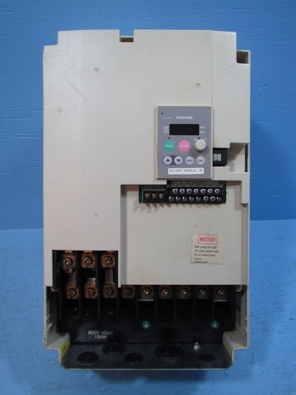 Toshiba VFS7-4150UPLH Transistor Inverter Drive 20 HP 15 kW 20HP 25A 380/460V S7 (NP1512-10)